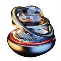 Solar Rotating Perfume Vehicl Interstellar Suspension Car Perfume -C