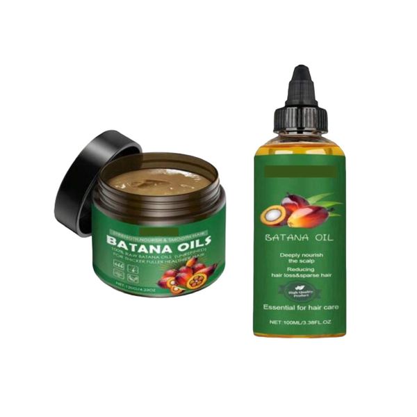 Premium Duo- Batana Butter &amp; Batana Oil Hair Care Set