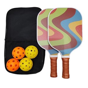 Classic Pickleball Set - 70's Design
