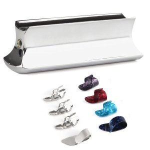 Guitar Slide Metal Steel Tone-Bar,with Celluloid and Stainless Steel