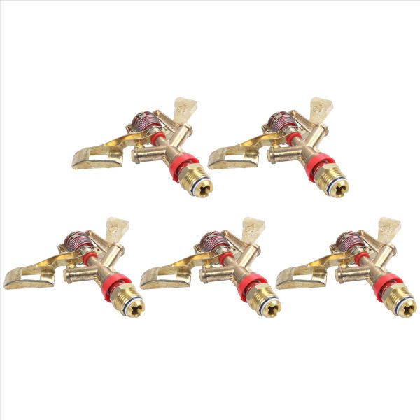 1/2 Inch Zinc Alloy 360 Degree Rotate Garden Irrigation Sprinkler
