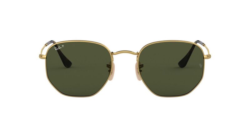 Ray-Ban Hexagonal RB3548N 001/58 51 Polarized Sunglasses