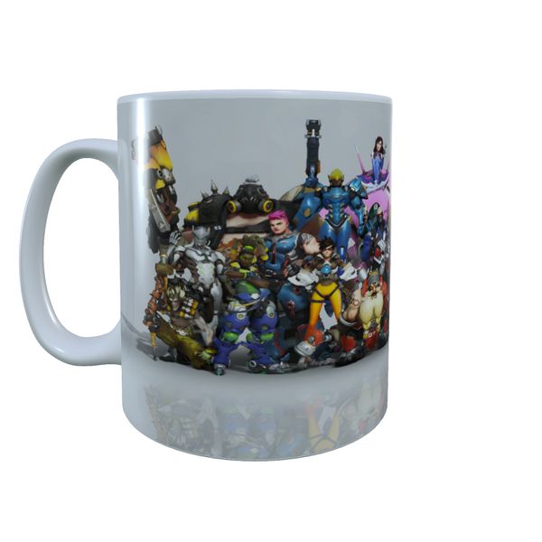 Overwatch Heroes Mirrored - Overwatch Coffee Mug