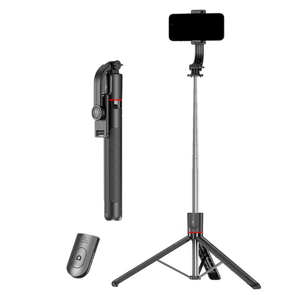 1.7M Tripod Stand Sturdy Selfie Stick For Phone with Remote 360 Rotation