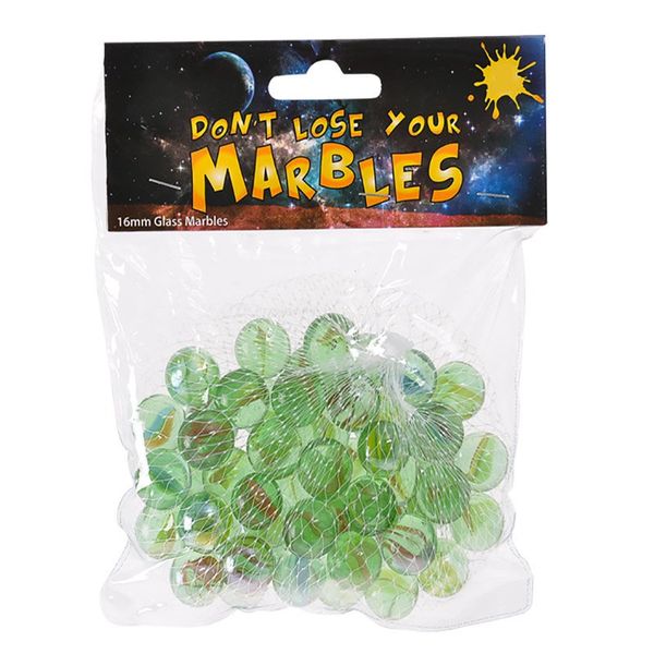 Bulk Pack x 10 Boys Playset Game Marbles 16mm 45pcs Per Pack