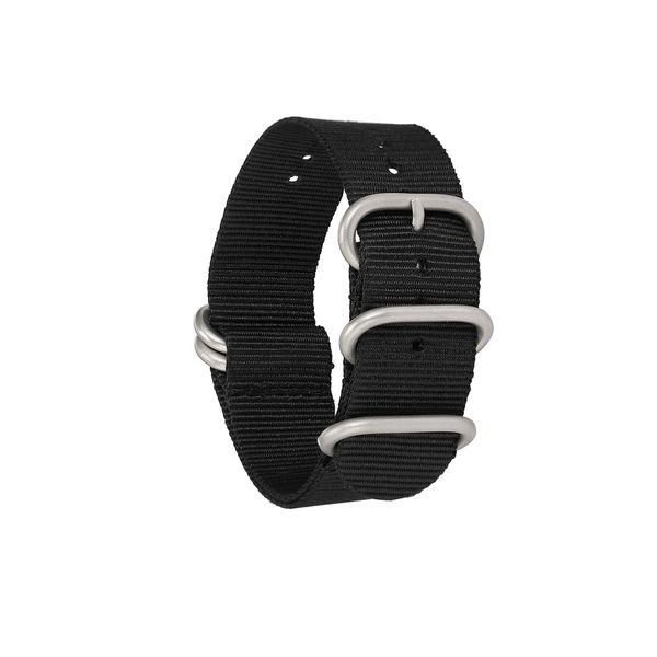 Universal Nato Rugged Replacement Watch Strap - Grey 20mm