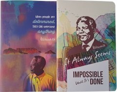 Mandela Rainbow Journal 2 Pack, Determined Mountain, Impossible Building