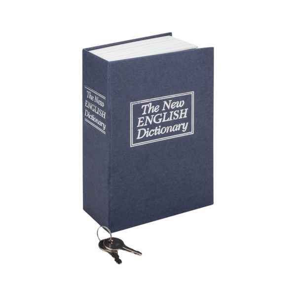 Small Book Safe Cash Box