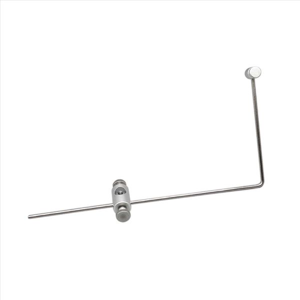 Portable Fly Tying Vise Tool 360 Rotation Multiple Adjustment-Silver