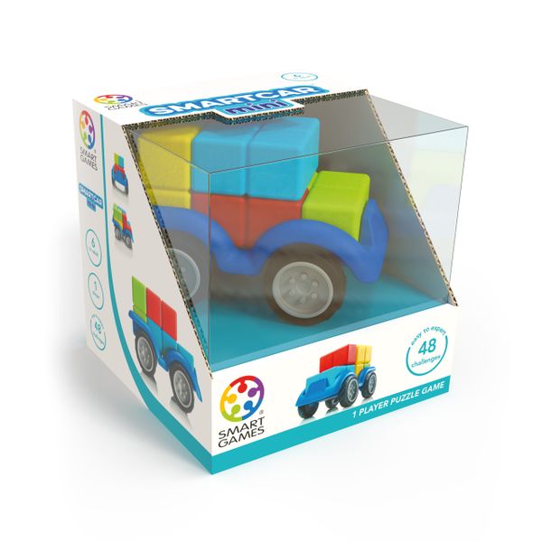 Smart Games Smart Car Mini Puzzle Game with 24 challenges for ages 6+