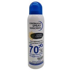 Continuous Spray Sunscreen SPF 70+
