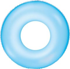 Bestway Frosted Neon Kids Swim Ring 76cm - Blue