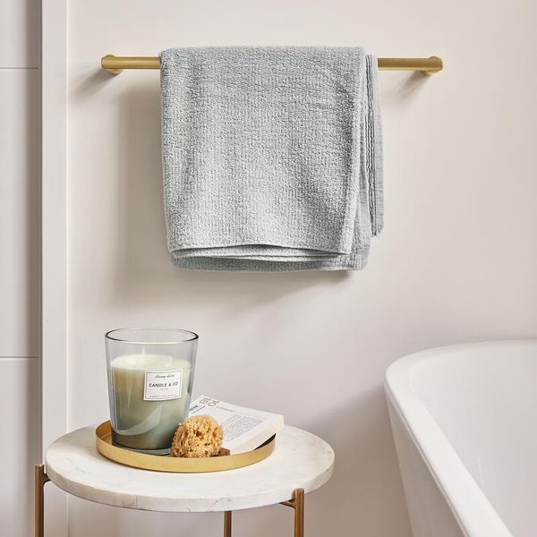 Sensea Neo Towel Holder Brush Brass 50cm