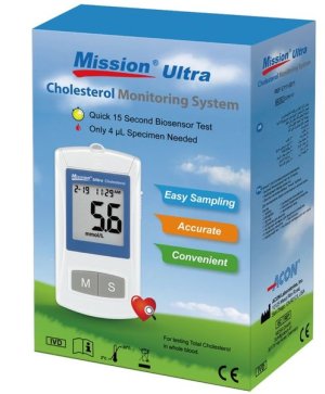 Acon Mission Ultra Cholesterol Meter Kit