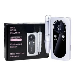 Nail Drill Machine Electric Rechargeable 45000RPM Portable Pedicure Care