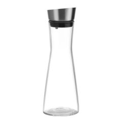 1 Piece Transparent Glass Jar Water Blast Pot Flower Drink Kettle Filter K