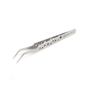 Relife Curved Tweezer With Holes SK-15