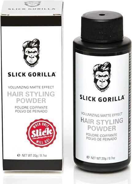 Men's Hair Styling Powder 20g, Matte Texture and Volume Hold