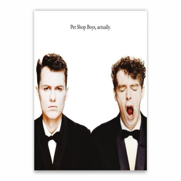 Pet Shop Boys, Actually Poster - A1