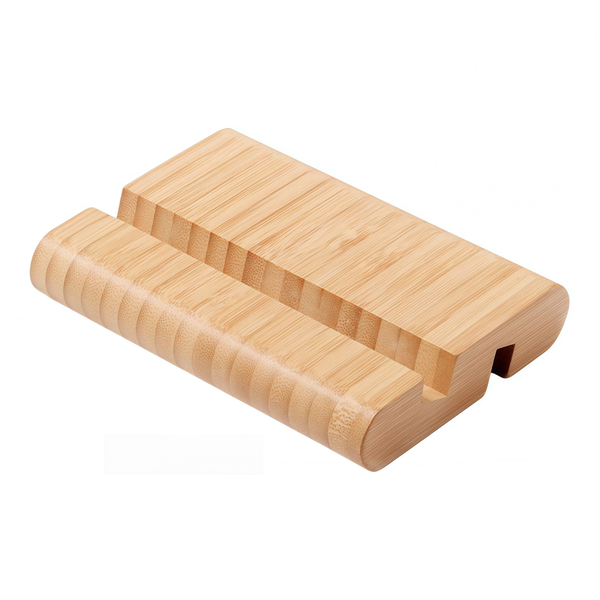 Kingdushi Bamboo Stand Tablet Holder For DeskCompatible With Phones Tablets