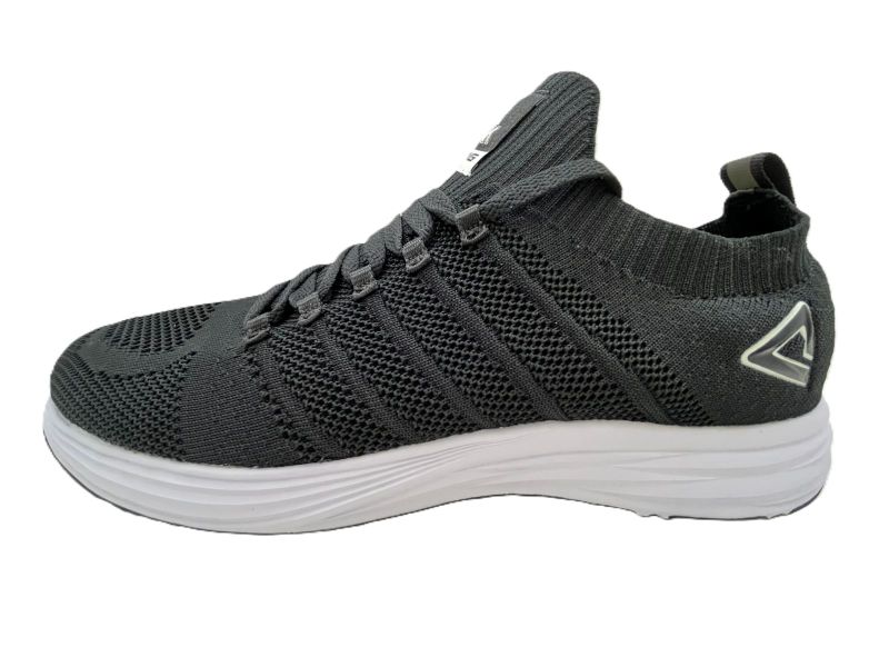 PEAK Mens Running Shoe - Black/White