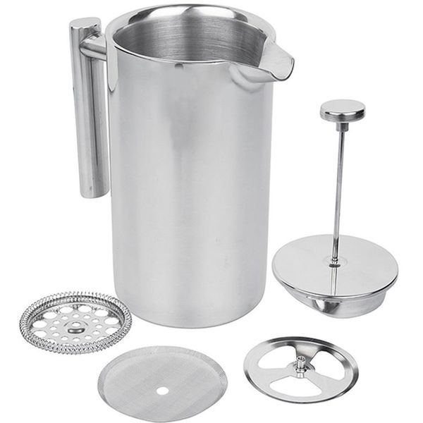 Stainless Steel French Press Coffee Maker