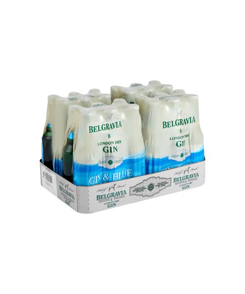 Belgravia Gin &amp; Blue Tonic Nrb 275ml