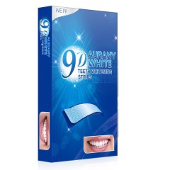 9D Teeth Whitening Strips, Fast Stain Removal for Coffee Drinkers &amp; Smokers