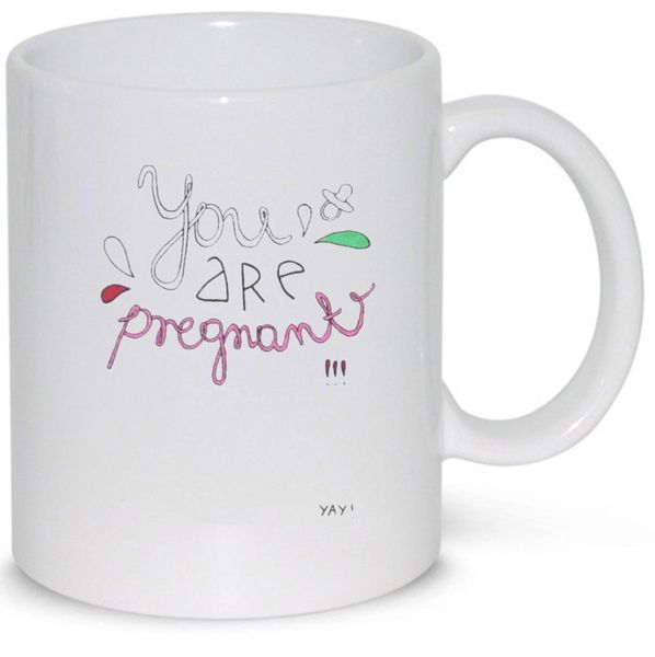 You're Pregnant BestFriend Pregnancy Announcement Gift Mug