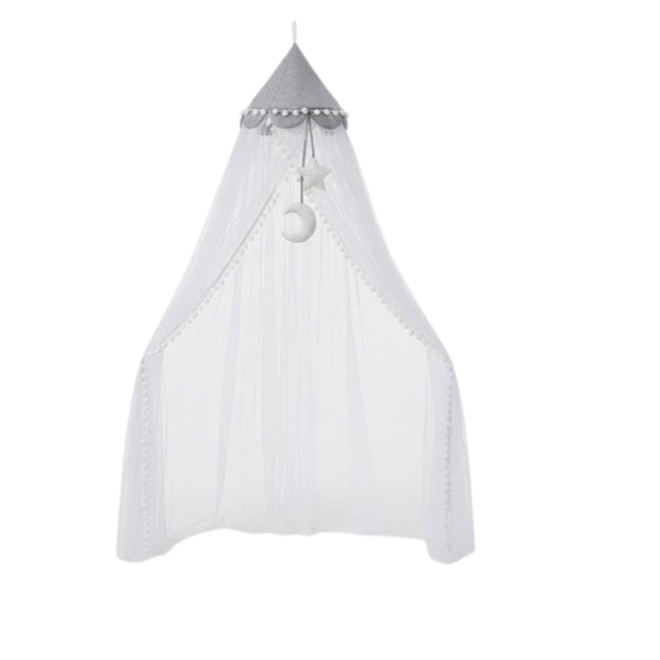 Luxury Palace Baby Crib Mosquito Net with Adjustable Stand-AM-606