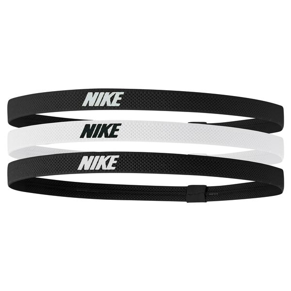 Nike Elastic Hair bands 2.0 3 Pack Black/White