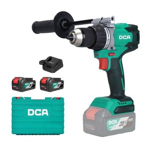 DCA 20V 13mm 120nm Industrial Drill Kit With 4.0Ahx2 &amp; Charger