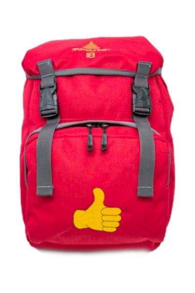 Red Mountain Graffiti 18 Thumb Emoji Backpack