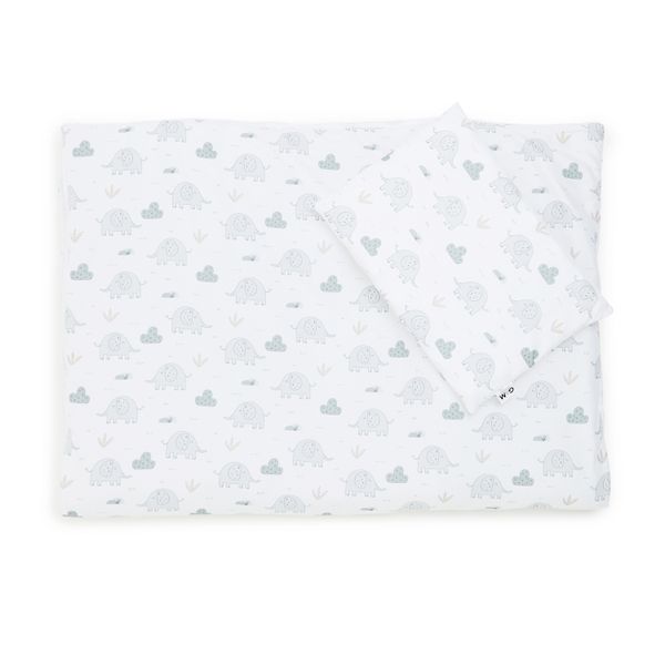 George &amp; Mason Baby - Comforter Set - Pastel Elephant