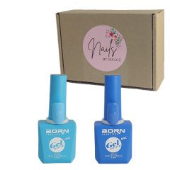 BB UV/LED Gel Nail Polish -Blue 019 &amp; 020 - 2 Piece - Nails by Nicole