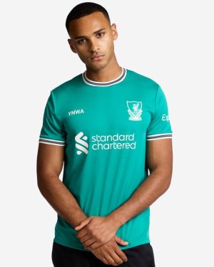 Liverpool Men's 25-26 3rd Kit Fan Soccer Jersey - Sea Green