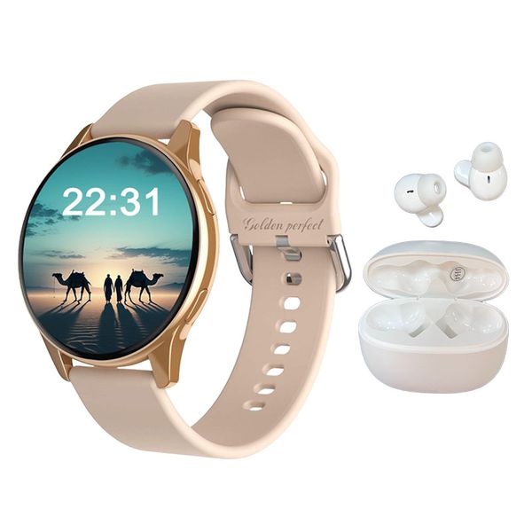 Women's Smartwatch &amp; Earphones - Casual Everyday Chic HD Edition