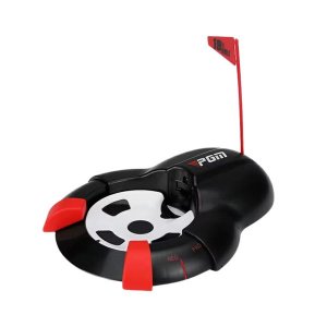 PGM Laser Golf Trainer with Auto Ball Return Adjustable Putting Cup
