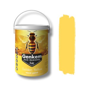 Genkem Eco-Rangers Kidz Paint 5lt - Golden Yellow