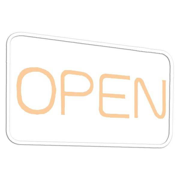 Lighting Will LED Neon Open Sign, 16"x 9" Ultra Bright Open Signs