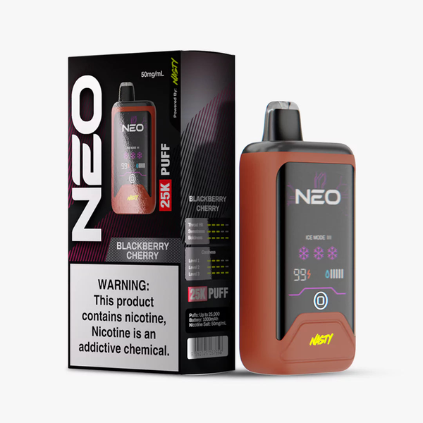 Nasty NEO 25K Puff 50mg Disposable Blackberry Cherry