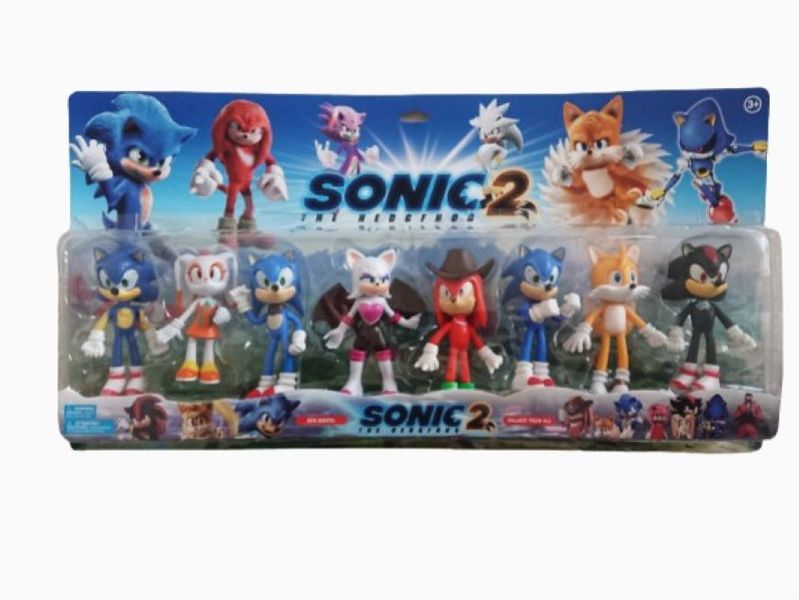 Sonic 2 The Hedgehog Mega Figurine Set
