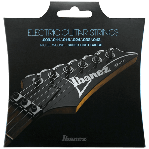 Ibanez IEGS6 6-String Guitar Strings - Super Light