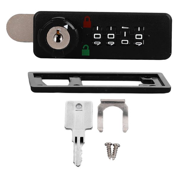 4-Digit Mechanical Dial Combo Lock
