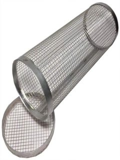 Mihuis Stainless Steel Braai BBQ Cylinder Net Grill - Medium
