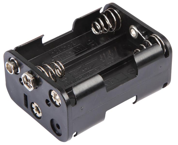 Multicomp Pro (MP000318) Battery Holder, Snap, 6 x AA