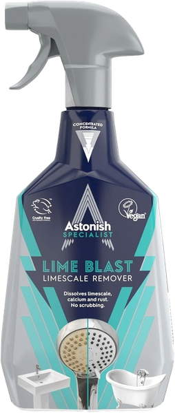 Limescale Remover Spray - Lime Blast, Rust &amp; Calcium Cleaner | Astonish