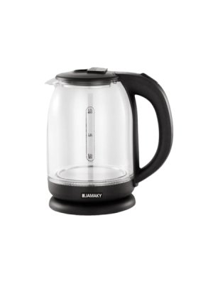 JAMAKY -1.8L Electric Kettle High borosilicate glass housing 1800W