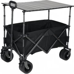 160L Campground Trolley Wagon With Liftable Table