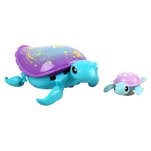 Little Live Pets Turtle - Sky The Star Turtle &amp; Baby